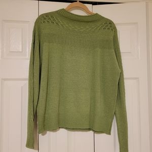 Green Knit Sweater size XL by Misslook
